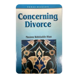 CONCERNING DIVORCE